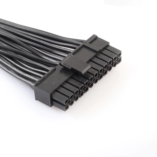 Cable alimentacion 24 pin (20+4) macho a 3x 24 pin hembra mineria REF2236 - Imagen 2