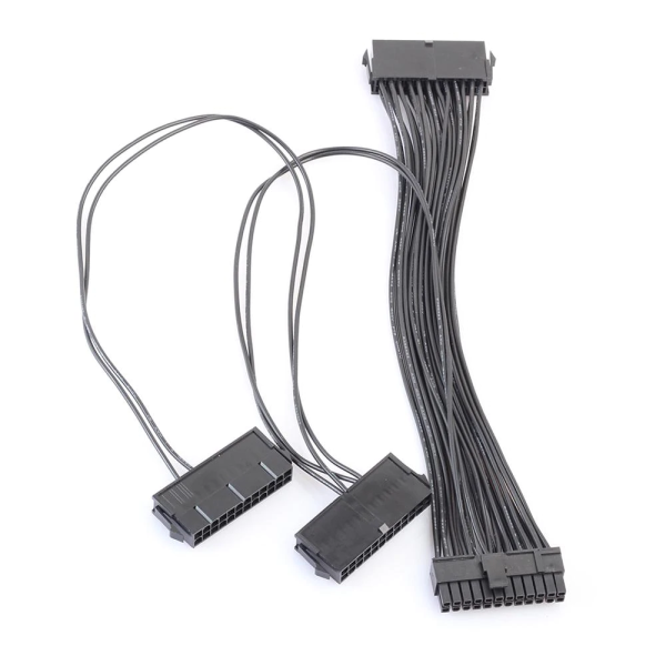 Cable alimentacion 24 pin (20+4) macho a 3x 24 pin hembra mineria REF2236 - Imagen 4
