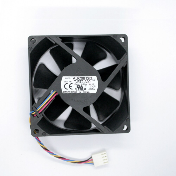 Ventilador 8025 Delta AUC0812D 0.70A 12V 80x80x25 mm 4 pin