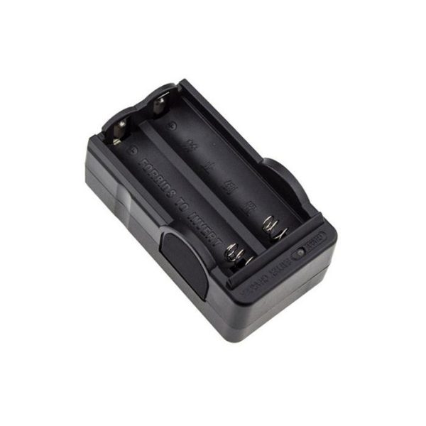 CARGADOR PILAS RECARGABLES Li-ion 2X 18650 3,7 V 4,2 V