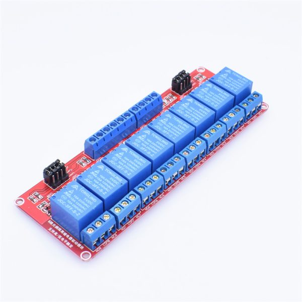 Modulo rele 8 canales 5V LOW/HIGH LEVEL