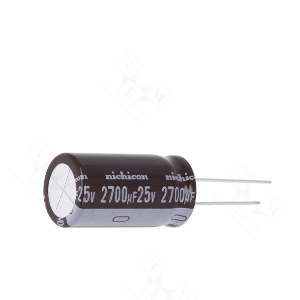CONDENSADOR ELECTROLITICO 2700uF 25v 105º C - ELECTROLYTIC CAPACITOR