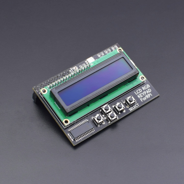 LCD RGB 1602 KEYPAD para raspberry pi