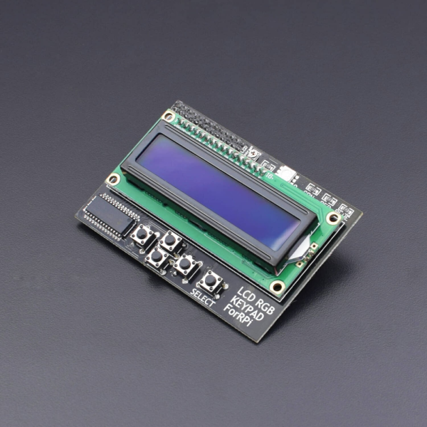 LCD RGB 1602 KEYPAD para raspberry pi - Imagen 2