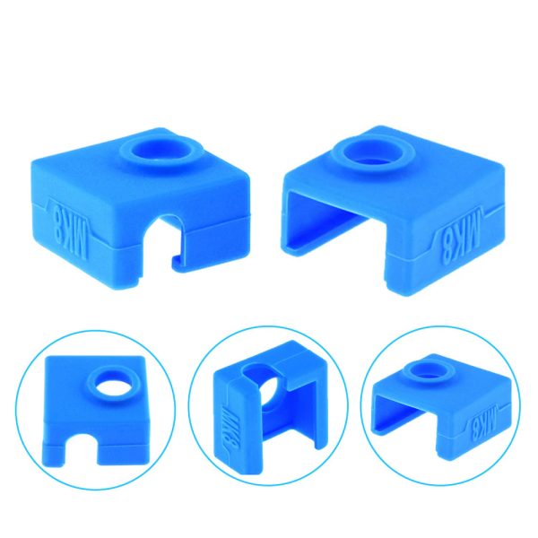 1x CALCETIN SILICONA PROTECTOR FUSOR EXTRUSOR MK7 / MK8 AISLAMIENTO HOTEND 3D