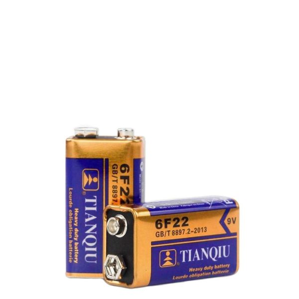 Pila batería Tianqiu 6F22X  Heavy Duty 9V