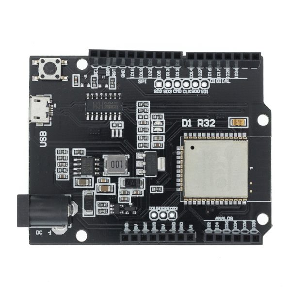 ESP-32 ESP32 ESP32S WiFi & Bluetooth 4MB Flash UNO D1 R32 - Imagen 2