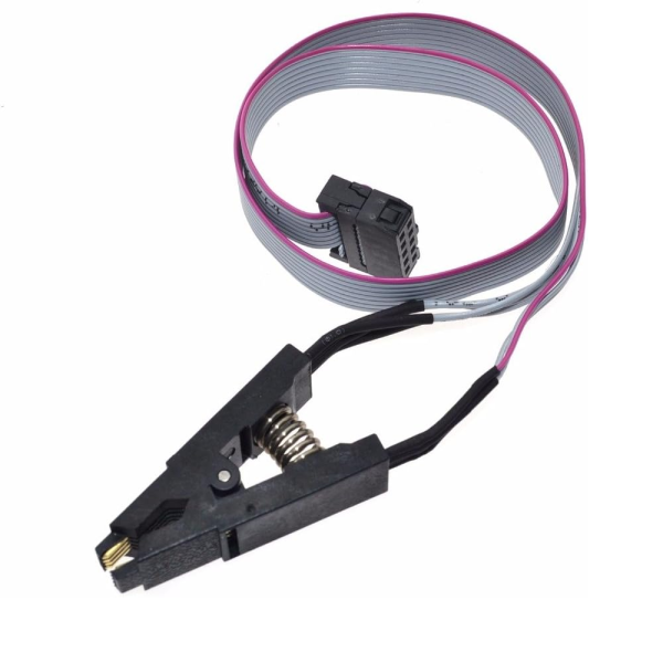 Pinza de prueba SOIC8 SOP8 con cable para Eeprom Bios