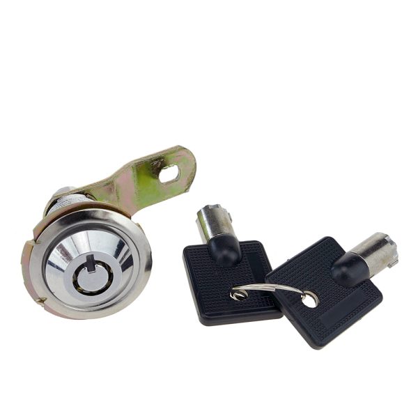 Cerradura para proyectos arcade con 2 llaves Zinc