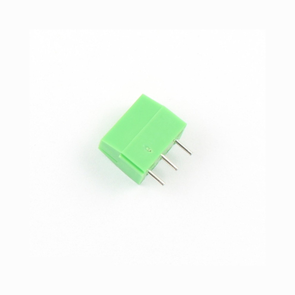 5x Bloque Terminal KF301-5.0mm Borna Clema Conexion 3 pines PCB VERDE - Imagen 2