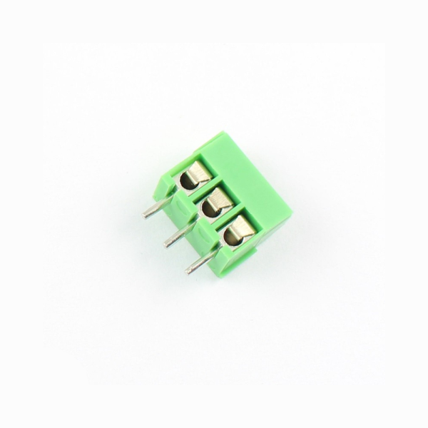 5x Bloque Terminal KF301-5.0mm Borna Clema Conexion 3 pines PCB VERDE - Imagen 3