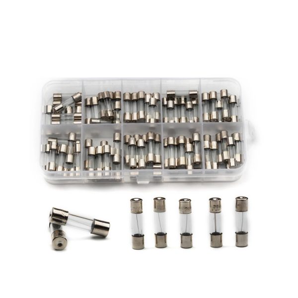 KIT 100 fusibles 5x20 10 valores + Caja 0.2A 0.5A 1A 2A 3A 5A 8A 10A 20A - Imagen 2
