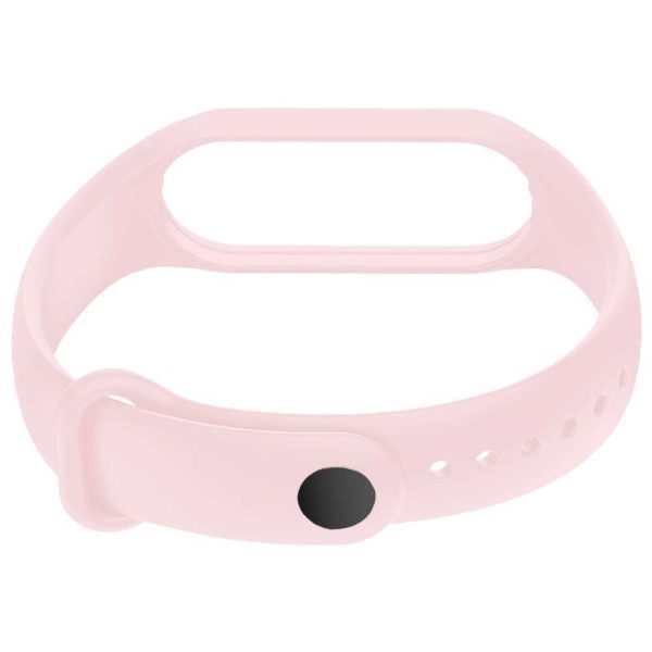 Correa Repuesto Pulsera Goma Brazalete Compatible Mi Band 7 6 5 Amazfit 5 Rosa