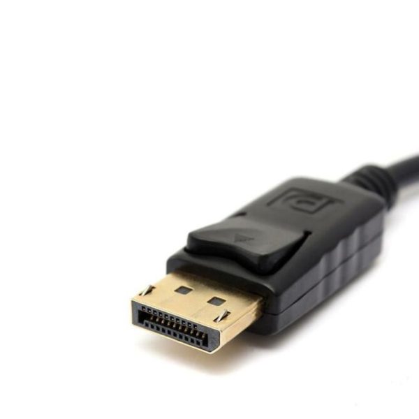 Adaptador Convertidor DP (DisplayPort) Macho a HDMI Hembra compatible 4K - Imagen 2