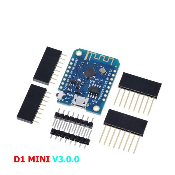 PLACA WEMOS D1 MINI V3.0.0 4MB WIFI ESP8266 CH340 WIRELESS IOT