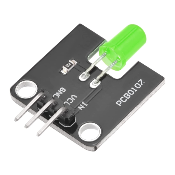 Modulo emisor de luz LED para Arduino microcontrolador de 5 mm Verde - Imagen 2