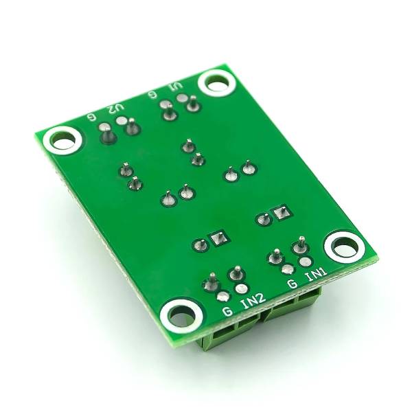 Modulo Optoacoplador Placa de Aislamiento de 2 Canales PC817 3.6-24VDC