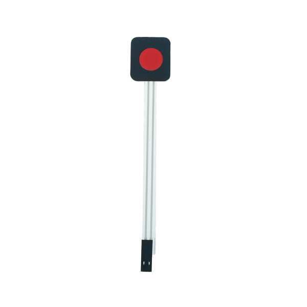 Interruptor Boton de membrana 1 tecla Matriz de teclado Arduino Rojo - Imagen 3