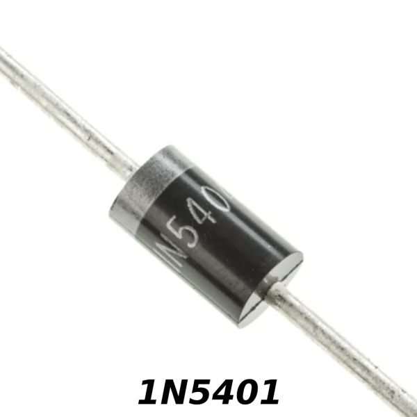 10x 1N5401 Diodo rectificador 3A 100V