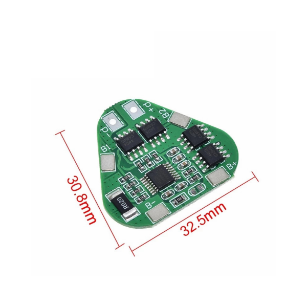 BMS 3s 8A Modulo proteccion bateria litio 18650 11,1V 12,6V HX-3S-03 - Imagen 3