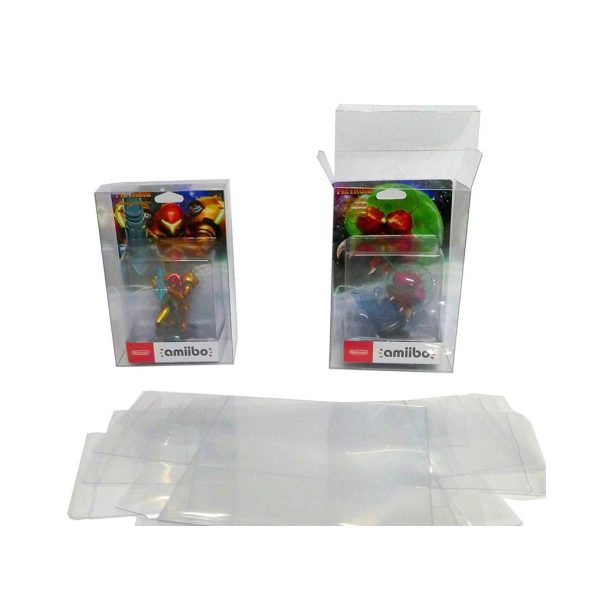 Funda protectora plastico PET para figuras cajas Amiibo