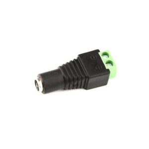 2x Adaptador DC Jack Hembra 5,5 x 2,1 alimentacion aereo