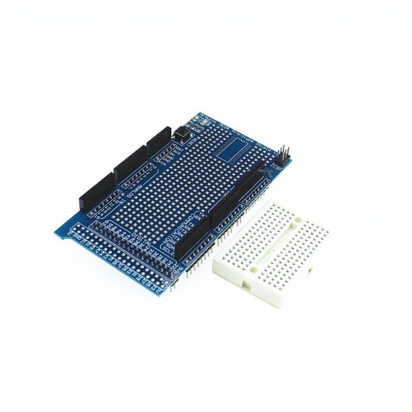 PROTOSHIELD Mega V3 PARA ARDUINO MEGA CON BREADBOARD 170 puntos - Imagen 2