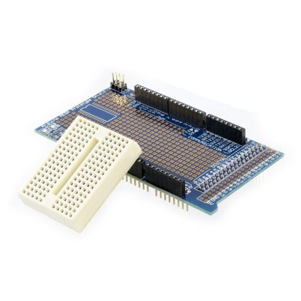 PROTOSHIELD Mega V3 PARA ARDUINO MEGA CON BREADBOARD 170 puntos - Imagen 4