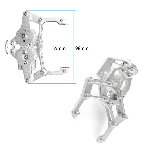 Pinza Brazo Arm Robot Para Arduino Servo DIY MG995 5010 - Imagen 2