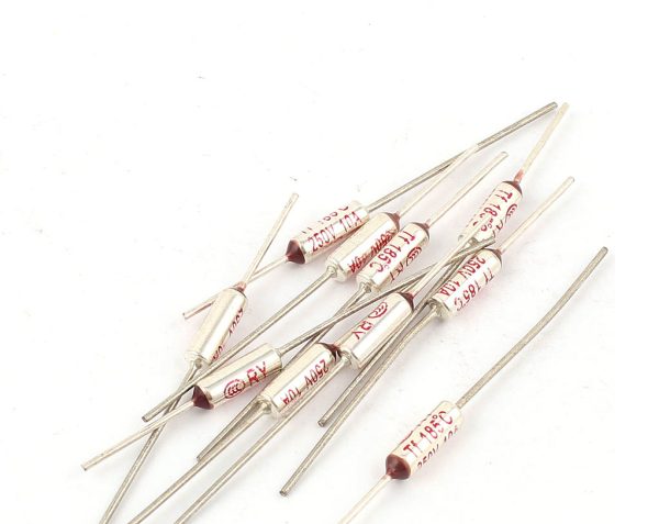 X5 THERMAL FUSE FUSIBLE TERMICO TF 185C 250V 10A 185ºC - Imagen 2