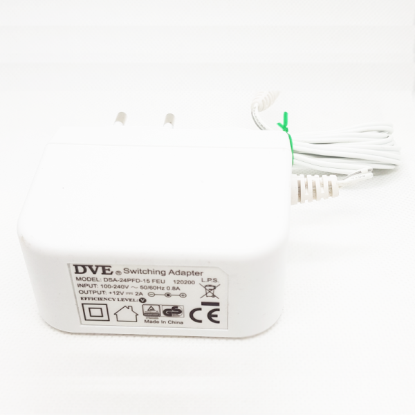 Fuente de Alimentación Transformador Cargador  12V DC 2A - Imagen 2
