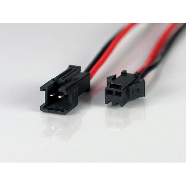 5x Pareja de Conectores JST SM 2 Pin Macho Hembra 150mm Baterias LIPO NiMh