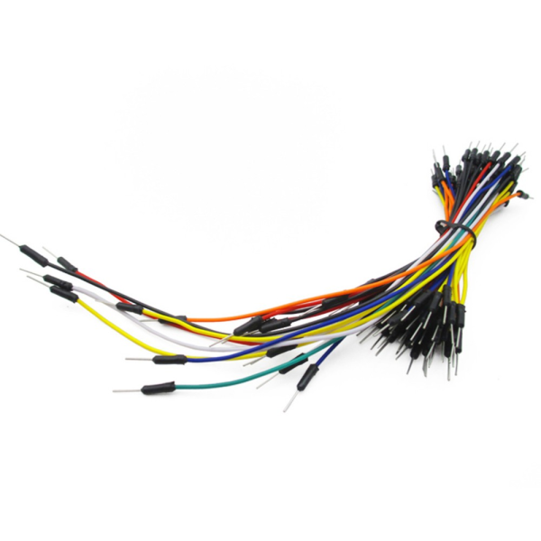 Lote de 65 cables jumpers Macho-Macho