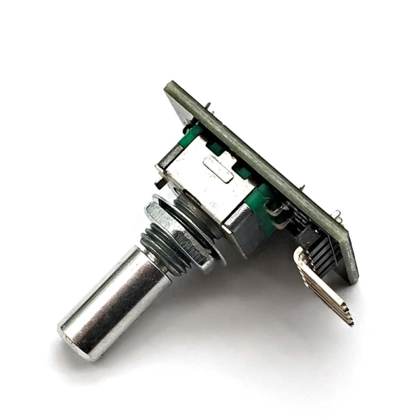 2x Sensor Rotatorio Codificador CON EJE PULSADOR KY-040  Rotary Encoder Rosca - Imagen 3
