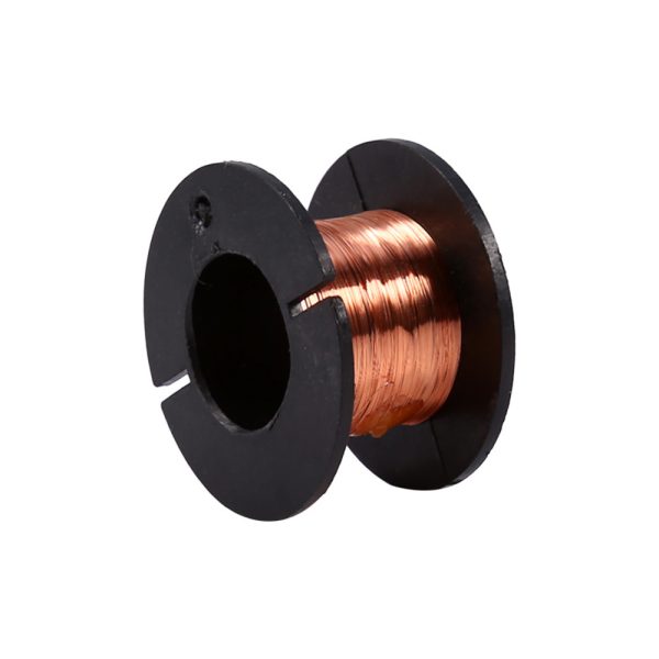 Bobina hilo cobre esmaltado 0.1 mm