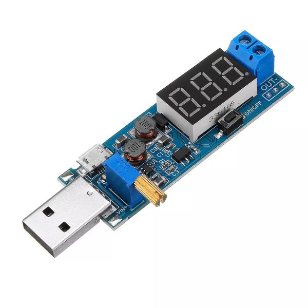 DC 3.5- 12V A DC 1.2-24V DC-DC USB Step UP / Down Power