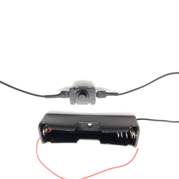 PORTAPILAS 1 BATERIA LITIO 18650 CON INTERRUPTOR - Imagen 2