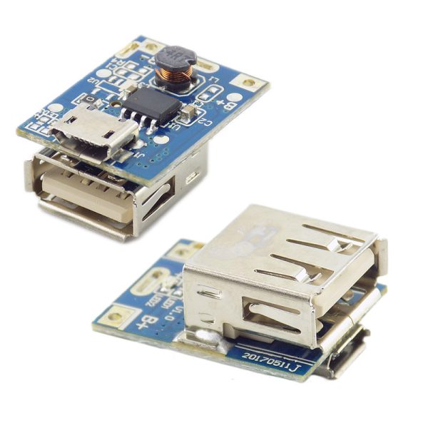 Placa de circuito 134N3P USB Power Bank  Módulo de carga y descarga Boost 3.7V 4.2V 5V