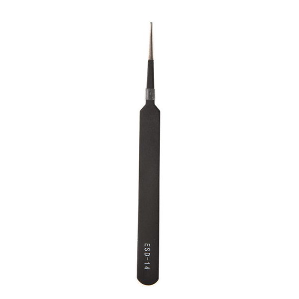 PINZAS DE PRECISION ANTIESTATICA ANTIMAGNETICA ACERO ESD-14