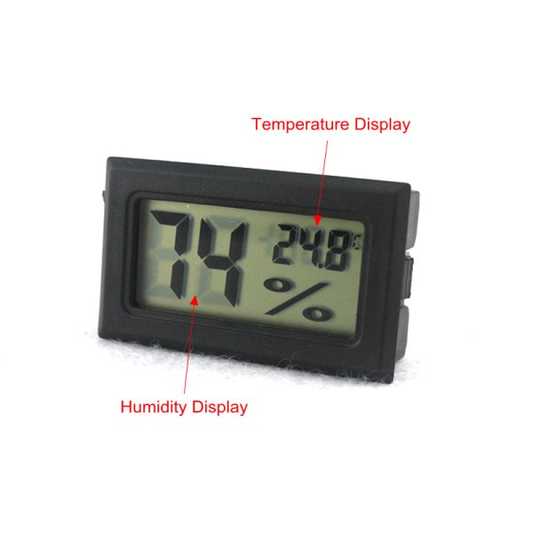 Termohigrometro termometro digital temperatura y humedad exterior