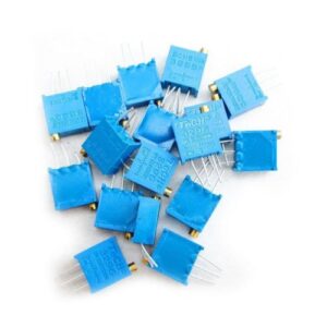5x Potenciometro Multivuelta 10K ohm 3296-W 0,5w resistencia variable PCB