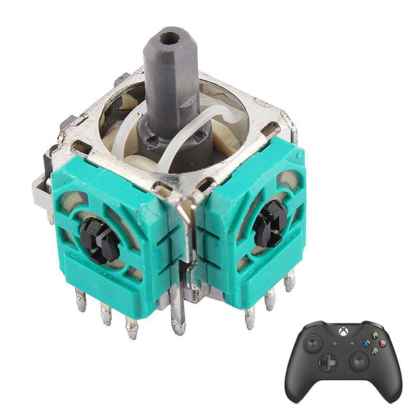 2x MODULO JOYSTICK ANALOGICO PARA XBOX ONE X-BOX 4 R3 L3 DE REPUESTO AXIS 3D 360