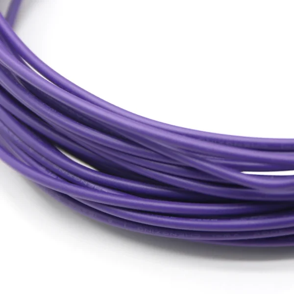 10 METROS CABLE AWG26 MORADO TRENZADO - Imagen 3
