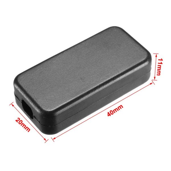 Caja de conexiones Plastico Electronica ABS Negro 40x20x11