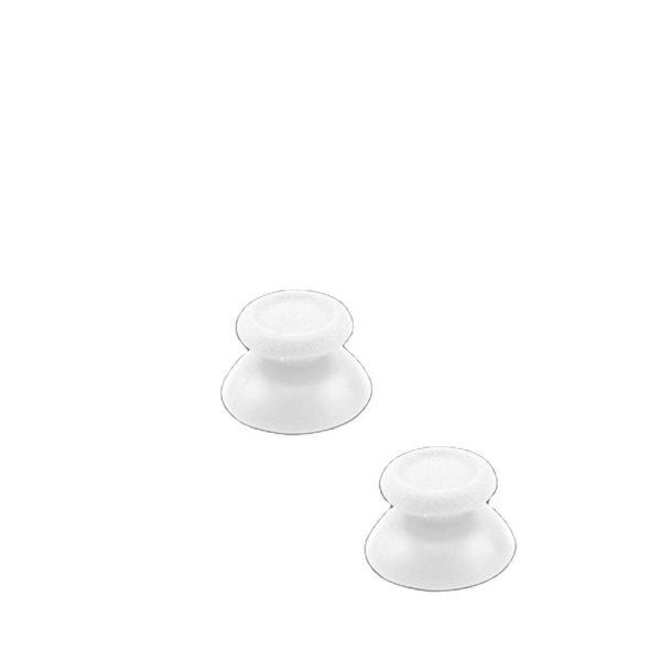 2x JOYSTICK PS4 PLAYSTATION 4 ANALOGICO MANDO THUMB STICK BOTONES R3 L3 BLANCO