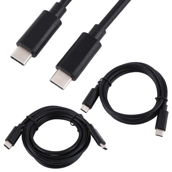 Cable USB3.1 Tipo-C a Tipo-C Macho carga rápida datos para Apple movil tablet 1m - Imagen 3