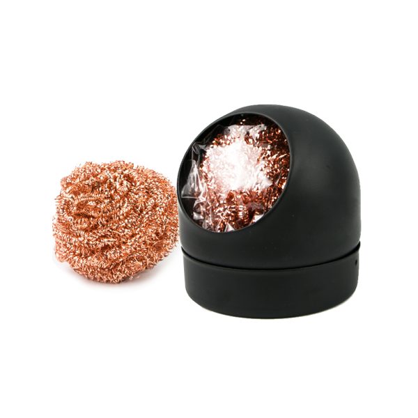 Limpiador para puntas de soldador con soporte Bola de latón Cleaning ball
