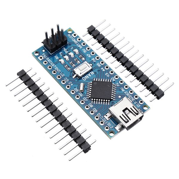 NANO V3.0 ATmega328P CH340G 16Mhz SIN SOLDAR 100% Compatible Arduino