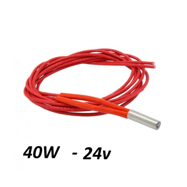 CARTUCHO CALENTADOR CERAMICO 24V 40W