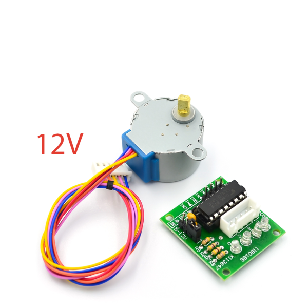 MODULO DRIVER ULN2003 + MOTOR STEPPER 28BYJ-48 12V